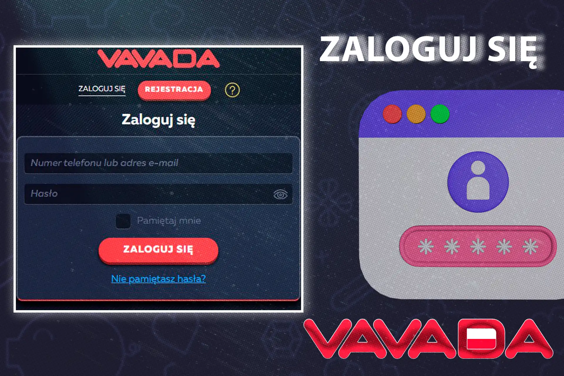 Przejdź przez prosty proces logowania się do swojego konta na naszej stronie internetowej.